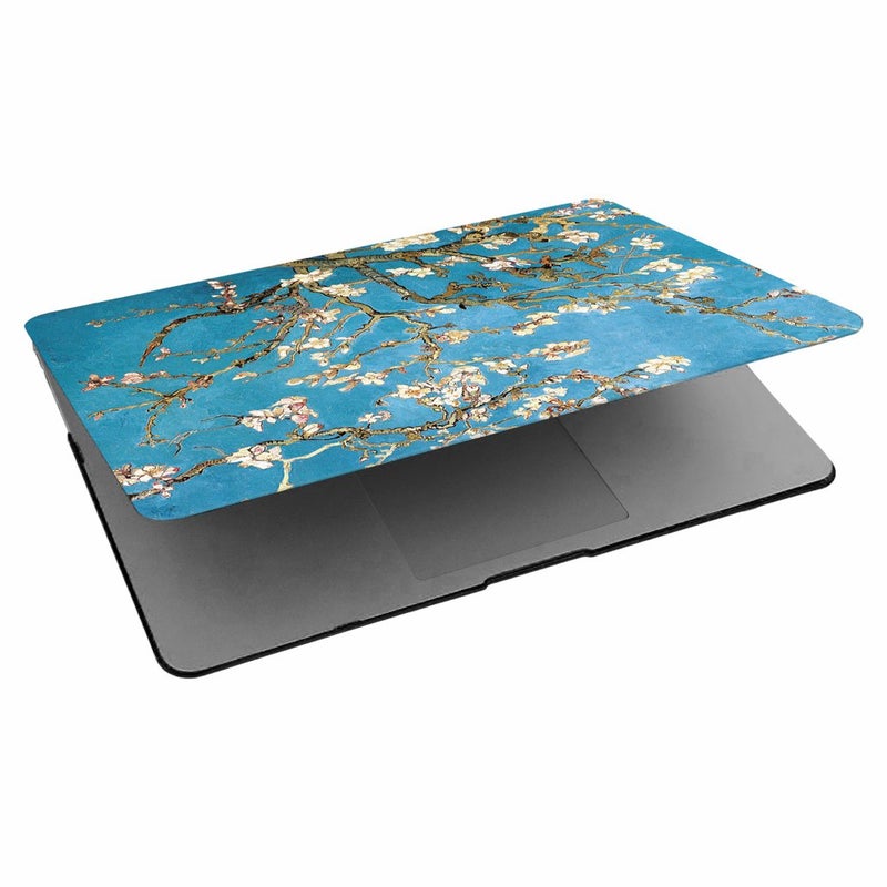 UESWILL Air 13-inch Creative Design Smooth Hard Shell Case Cover Compatible with Older Version 2010-2017 Release MacBook Air 13 inch (Model A1466 / A1369) + Microfibre Cleaning Cloth,Wintersweet - Image 4